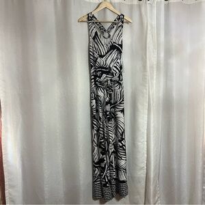 Julia Jordan Size 10 Black and White Jumpsuit. NWT